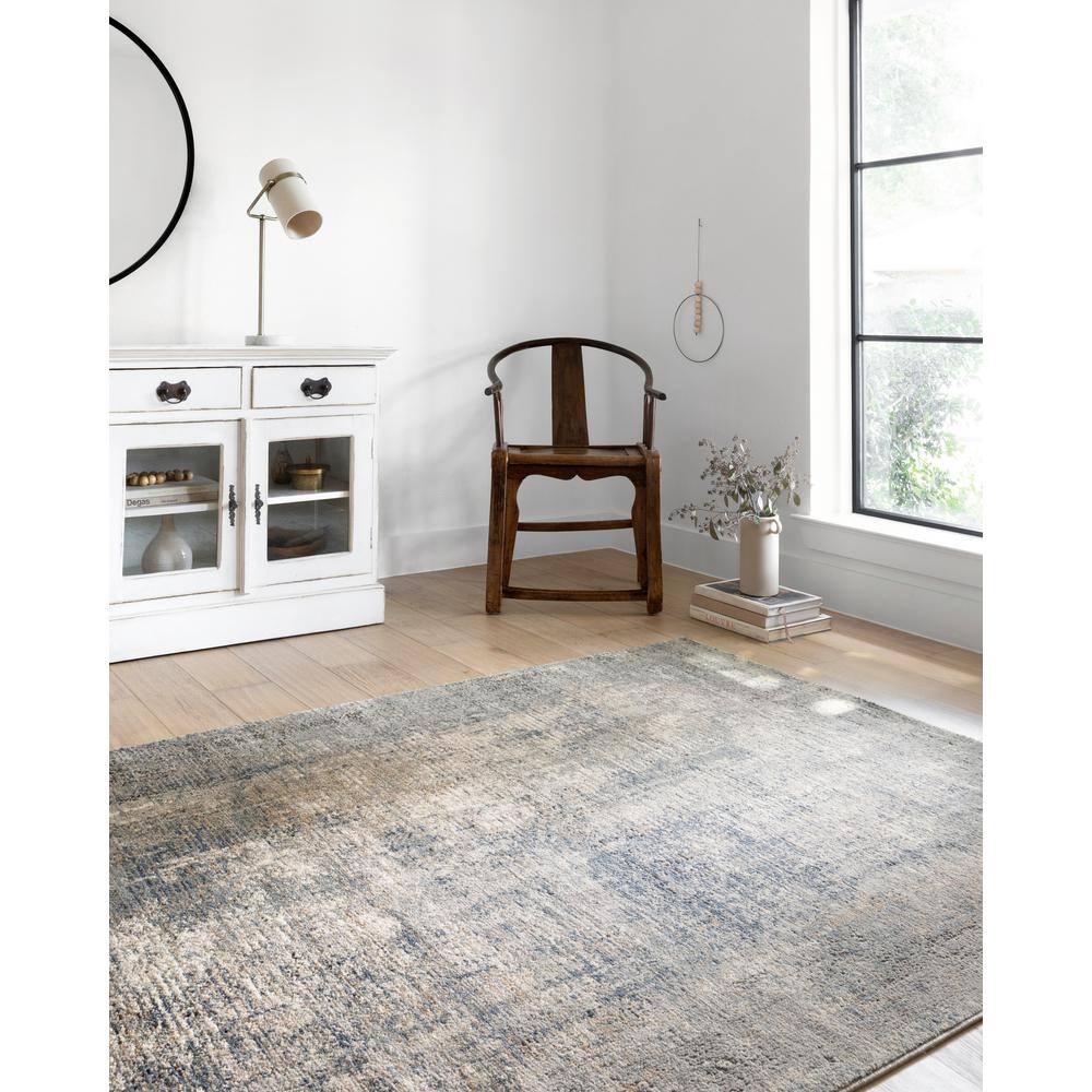 Loloi Teagan Denim / Slate 11'-6" x 15' Area Rug