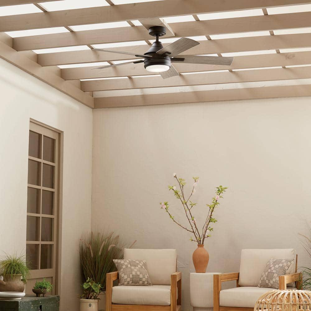 Latitude Run® 52'' Ceiling Fan with LED Lights