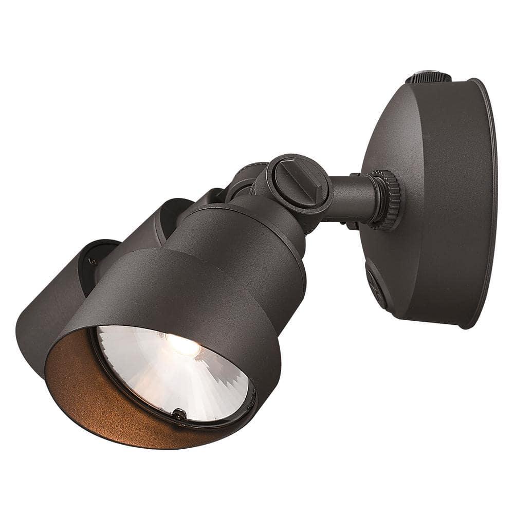 Acclaim Lighting LFL2ABZ 2-Light Architectural Bronze Integrated LED Adjustable Head Floodlight
