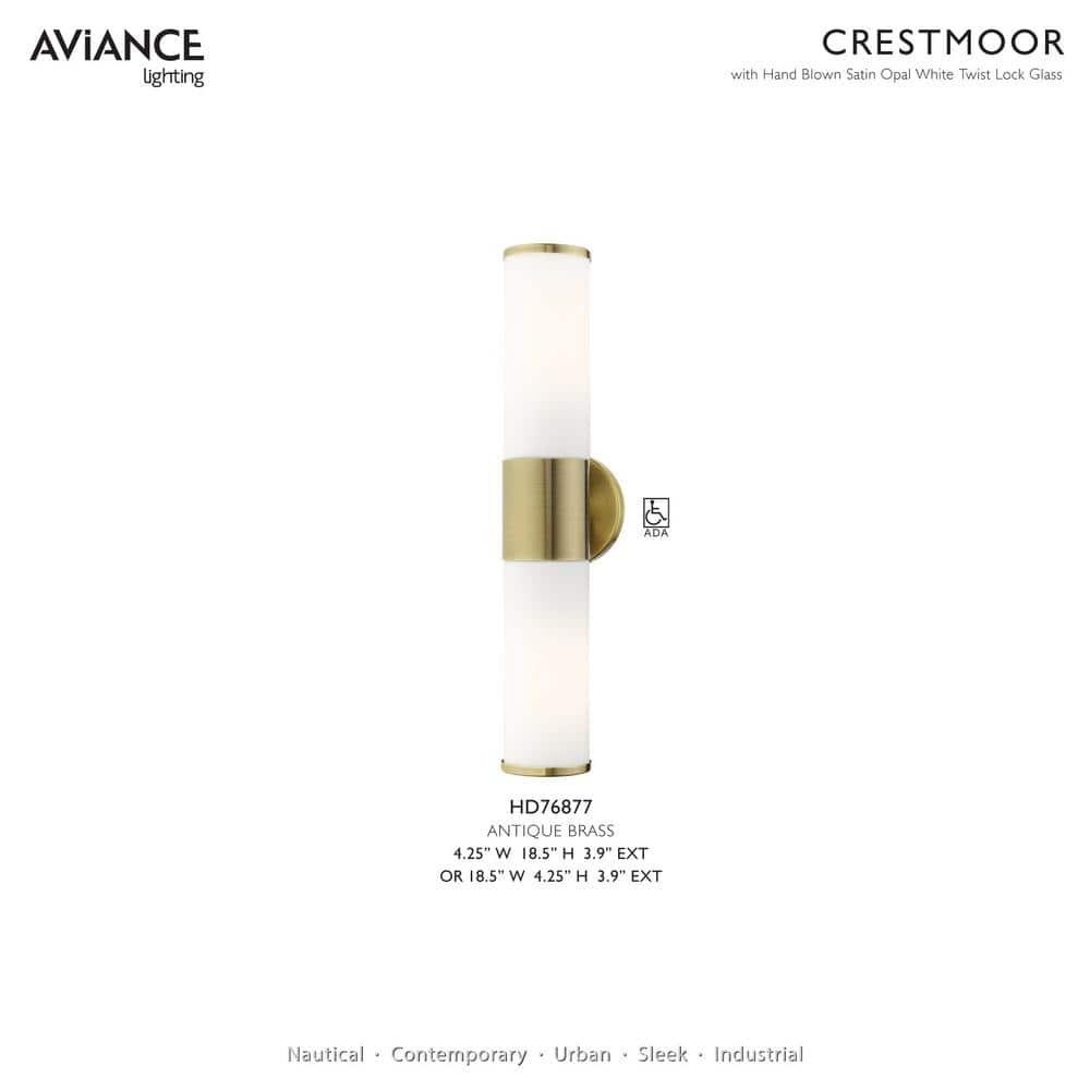 Willa Arlo™ Interiors Collingwood 2 - Light Dimmable Vanity Light