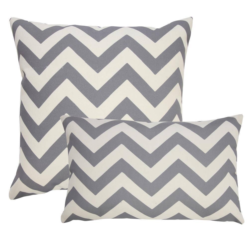 Chevron Indoor/Outdoor Throw Pillow