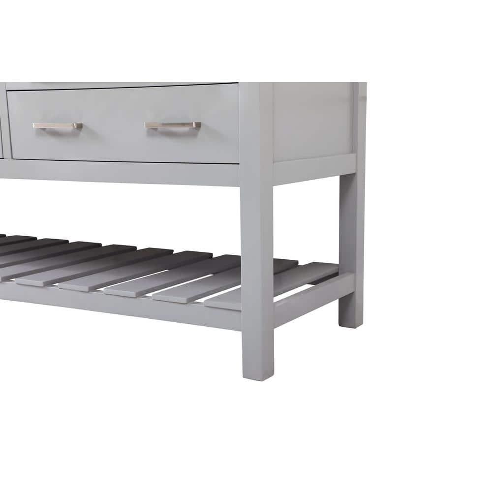 Pelaghia 72'' Double Bathroom Vanity with Marble Top