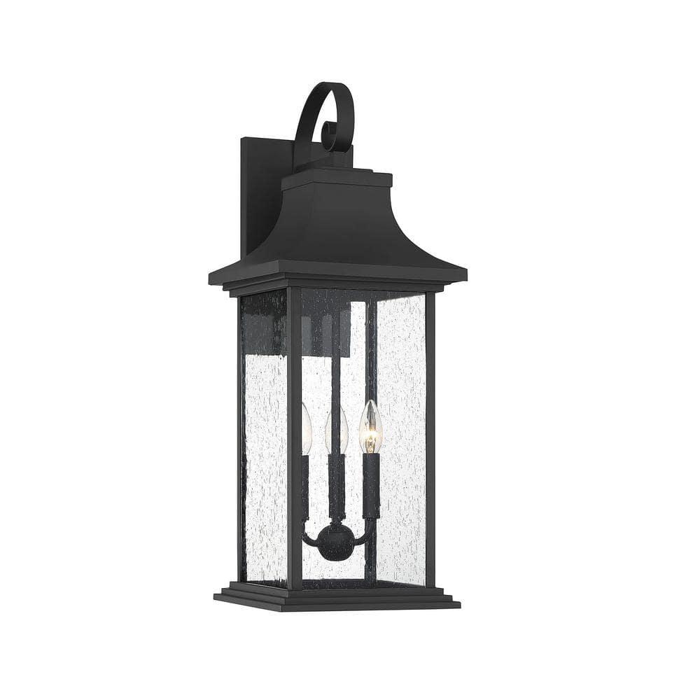Savoy House Hancock 3 - Light Wall Light in  Matte Black