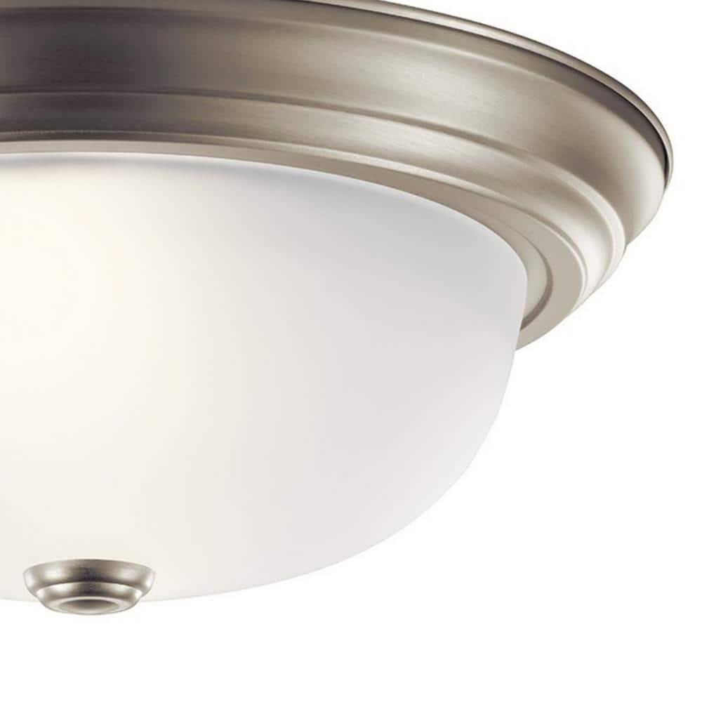Kichler Lighting 2 - Light Flush Mount in  Brushed Nickel