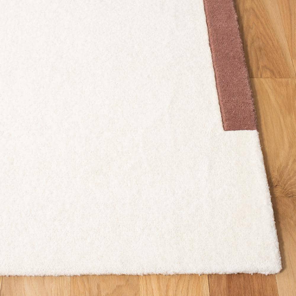 SAFAVIEH Fifth Avenue Dawa Abstract Area Rug, Ivory/Black, 11' x 15'