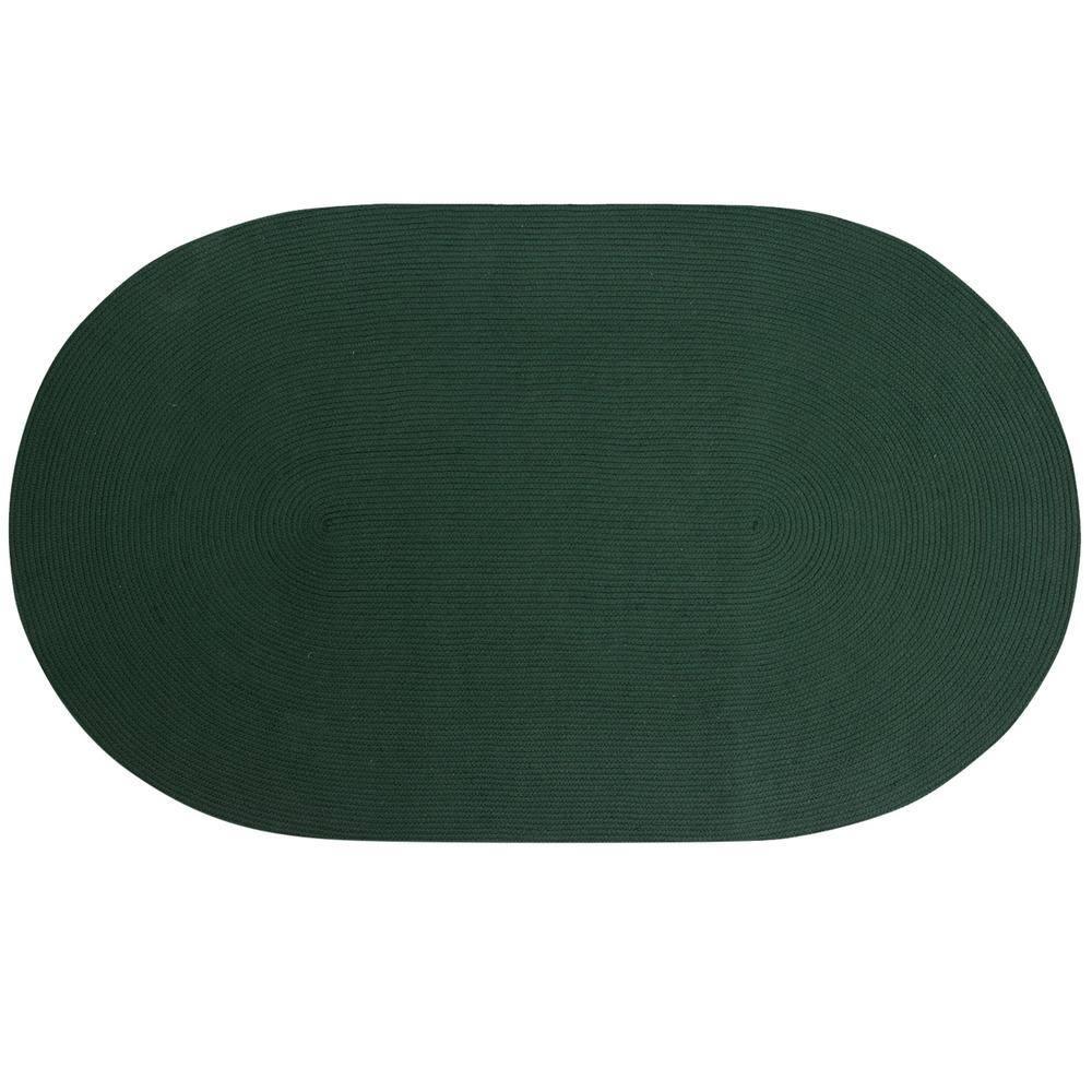 Alpine Collection 100% Polypropylene Reversible Indoor Area Oval Utility Rug - Better Trends