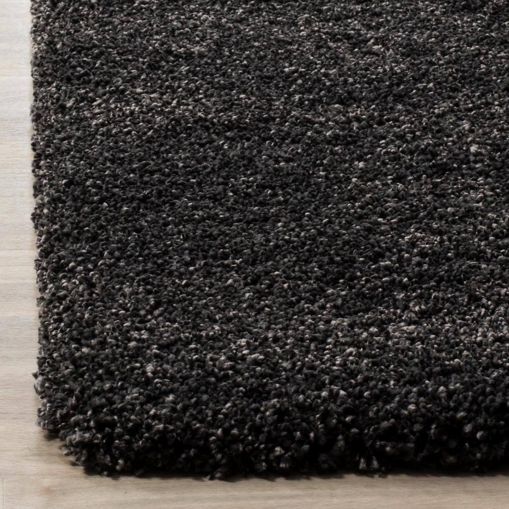 Milan Shag SG180 Power Loomed Indoor Area Rug - Dark Grey - 5'1"x8' - Safavieh