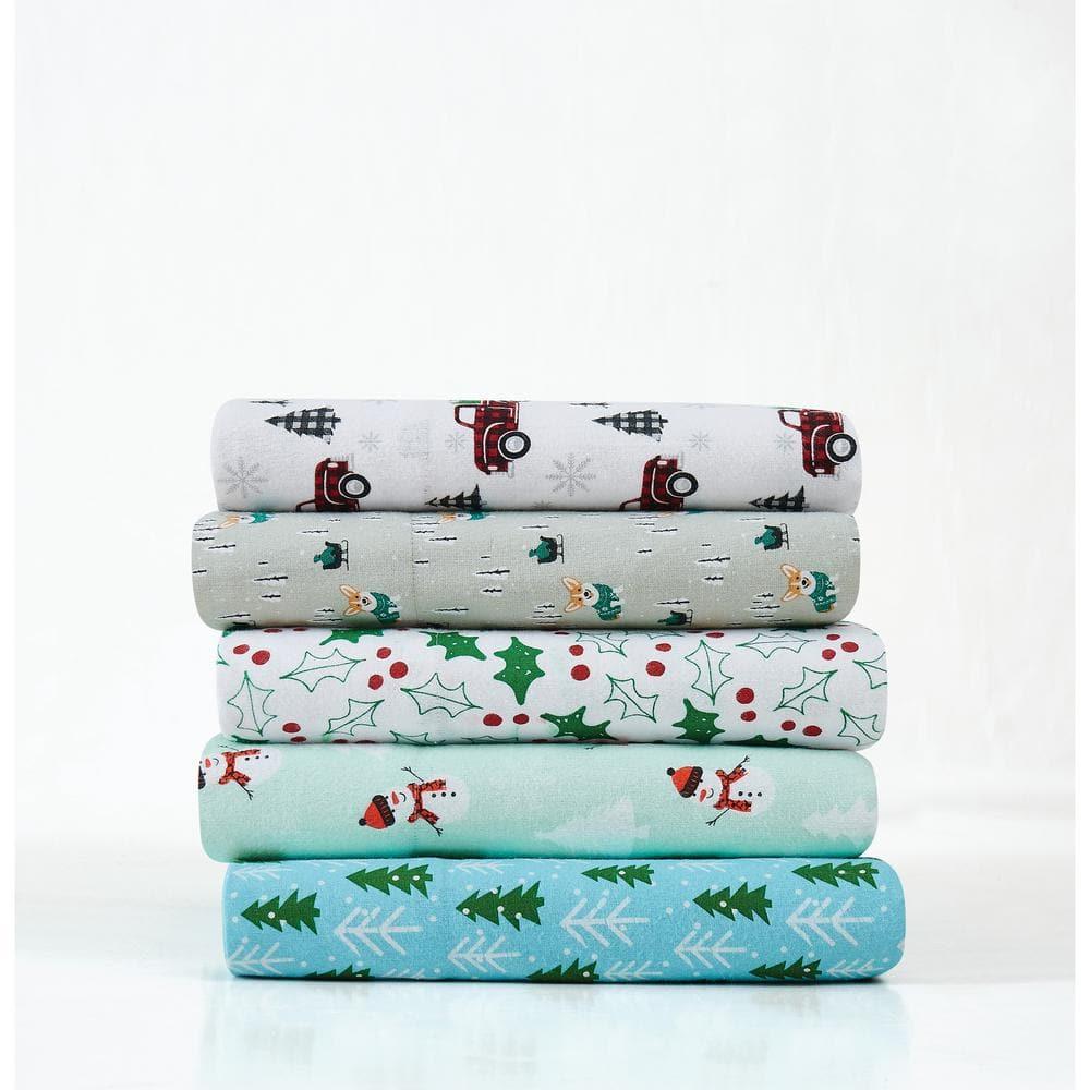 Truly Soft Holiday Novelty 100% Cotton Standard Sheet Set