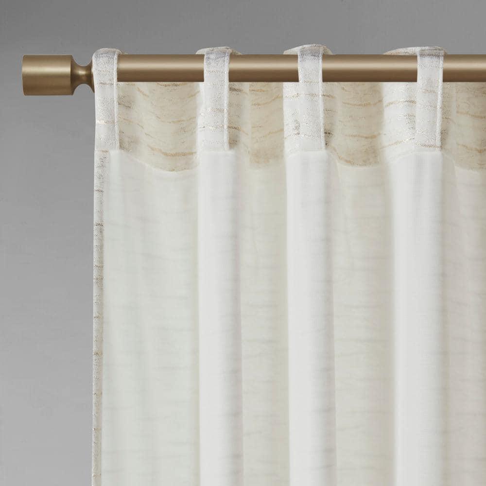 510 Design Colt Room Darkening Poly Velvet Rod Pocket/Back Tab Curtain Panel Pair (Set of 2)