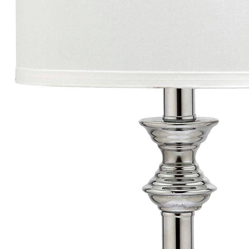 SAFAVIEH Erica 31 in. H Crystal Candlestick Table Lamp, Clear, Set of 2