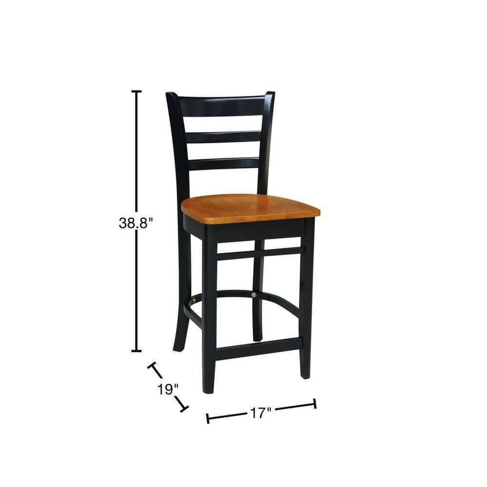Emily Counter Height Barstool - International Concepts