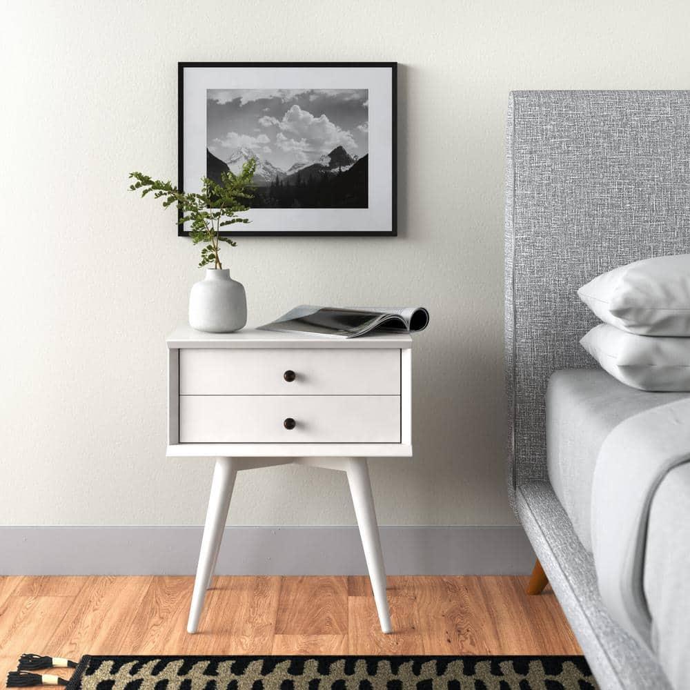 Drevy Century nightstand (White)