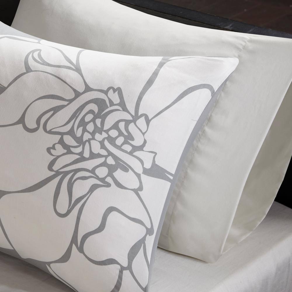 Madison Park Lola 7 Piece Floral Cotton Comforter Set