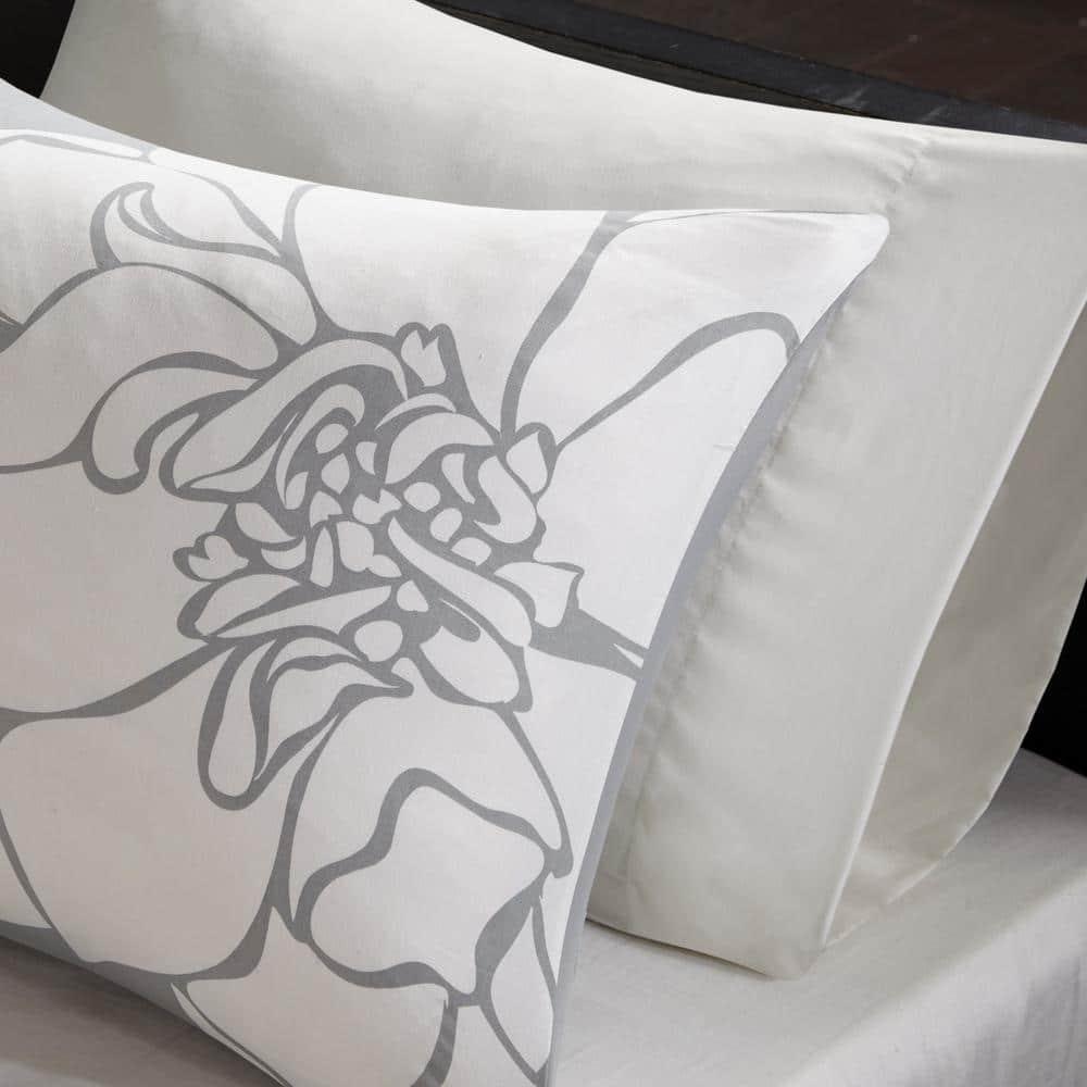 Madison Park Lola 7 Piece Floral Cotton Comforter Set