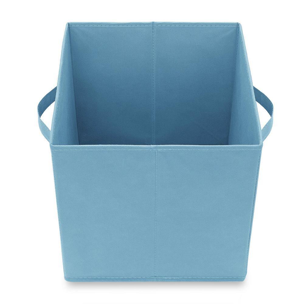 Casafield 10.5" L x 10.5" W x 11" H Collapsible Fabric Cube Storage Bins (Set of 6)