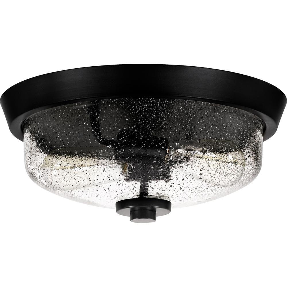 Quoizel Lighting Radius 2 - Light Flush Mount in  Earth Black