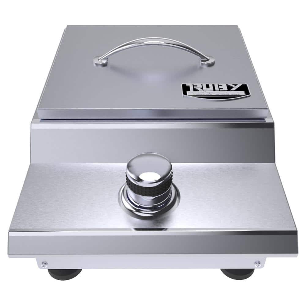 Sunstone Ruby Series 13-inch Counter-top or Drop-in Versa Single Burner Natural Gas