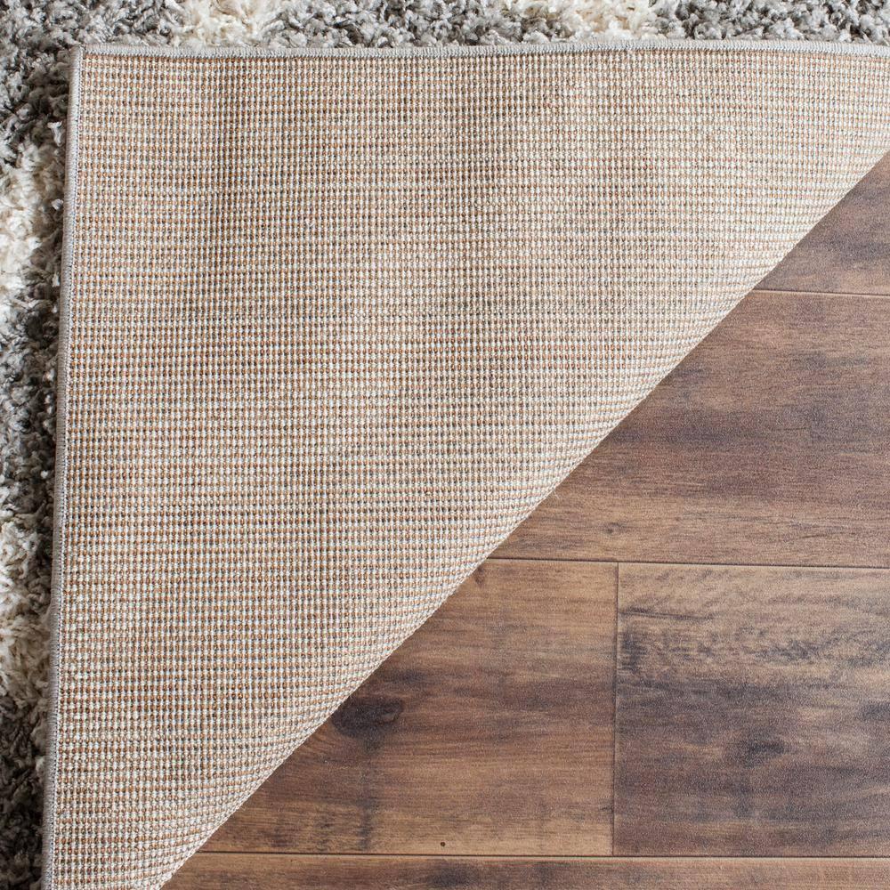 Dallas Shag SGD257 Power Loomed Indoor Area Rug - Grey/Ivory - 8'x10' - Safavieh.