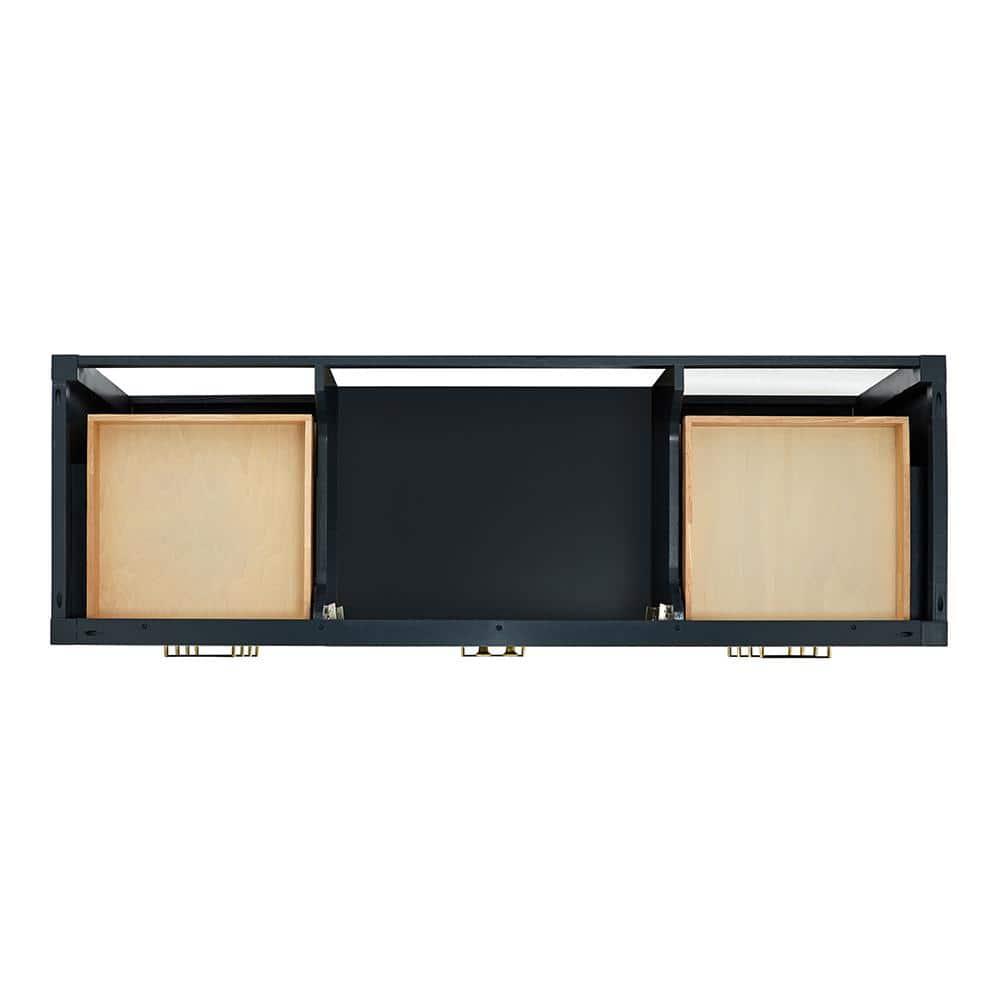 Ariel A067s-Bc Cambridge 66" Single Free Standing Vanity Cabinet Only - Blue