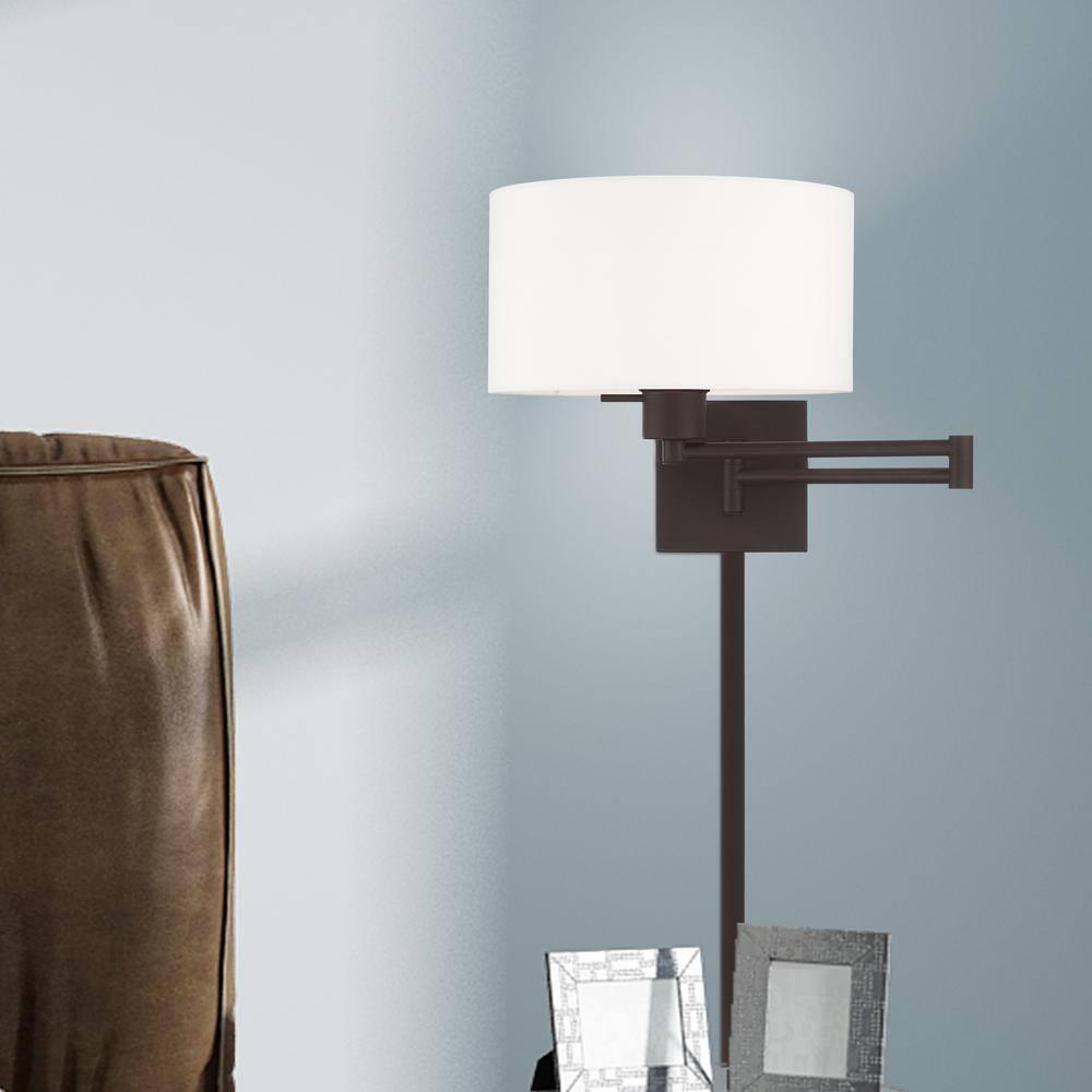 Livex Lighting 1 - Light Wall Light in  Bronze