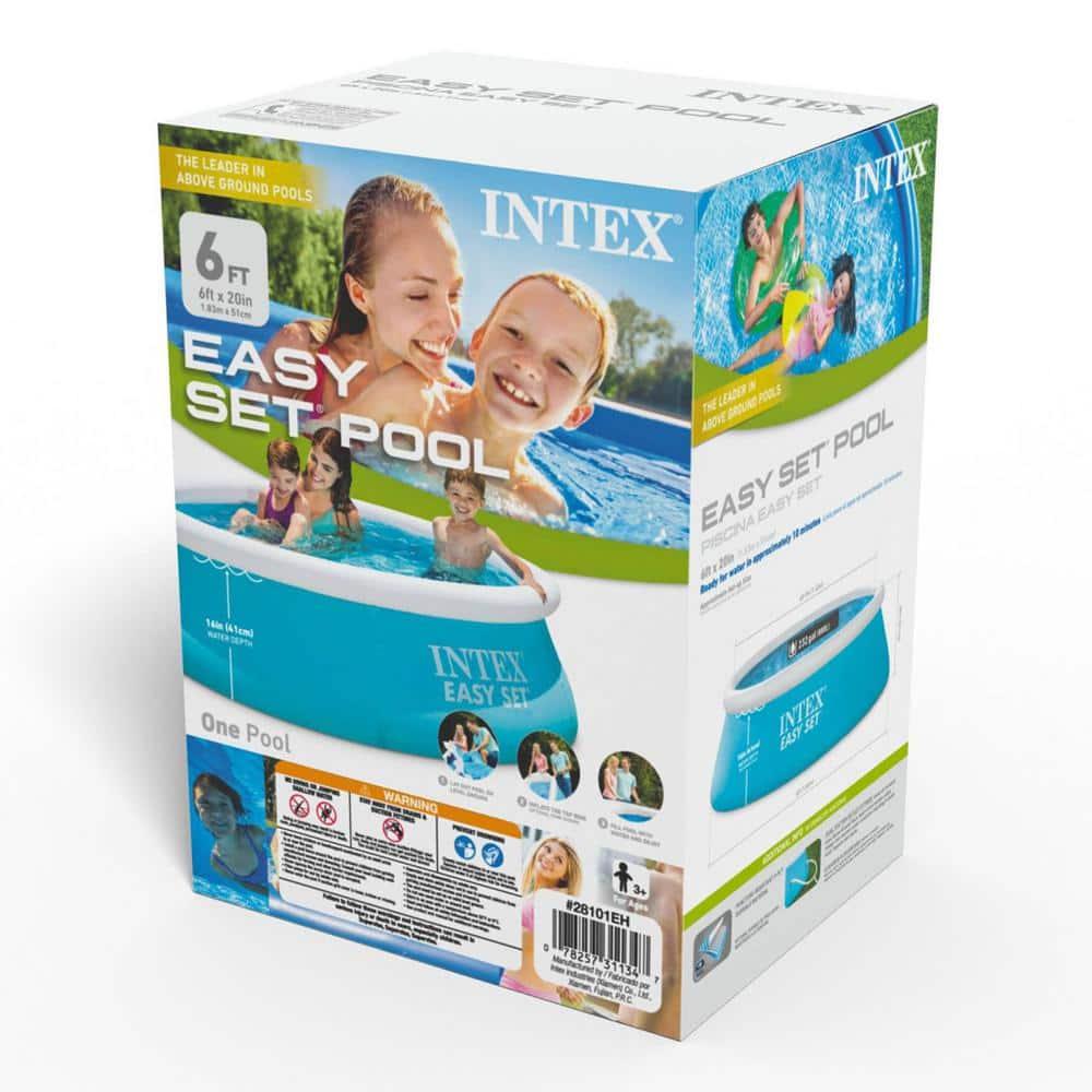 Intex Intex: Easy Set Pool, 6 Feet x 20 Inches
