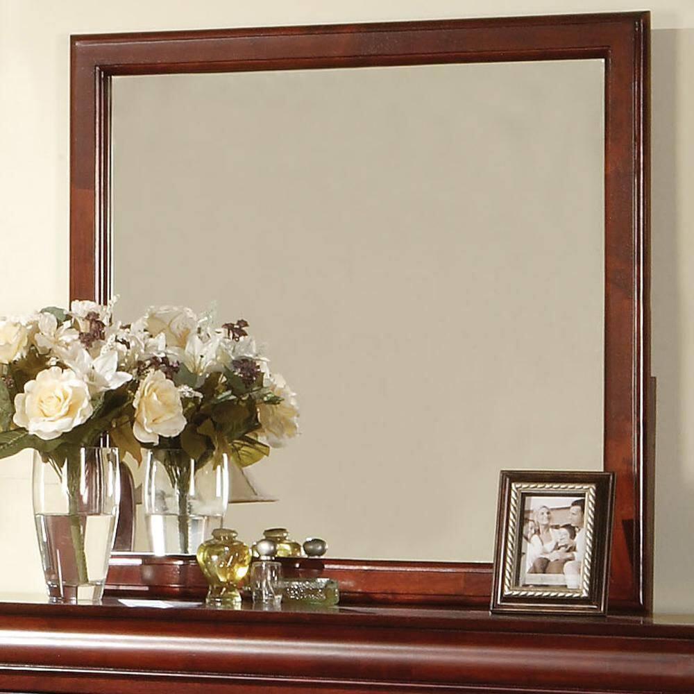 Louis Philippe III Flat Dresser Mirror