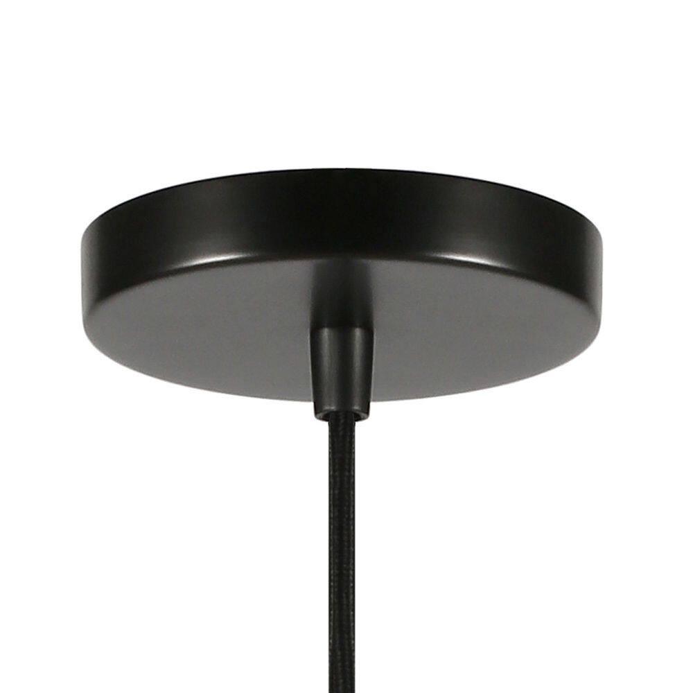 Evelyn&Zoe 17" Blackened Bronze Pendant
