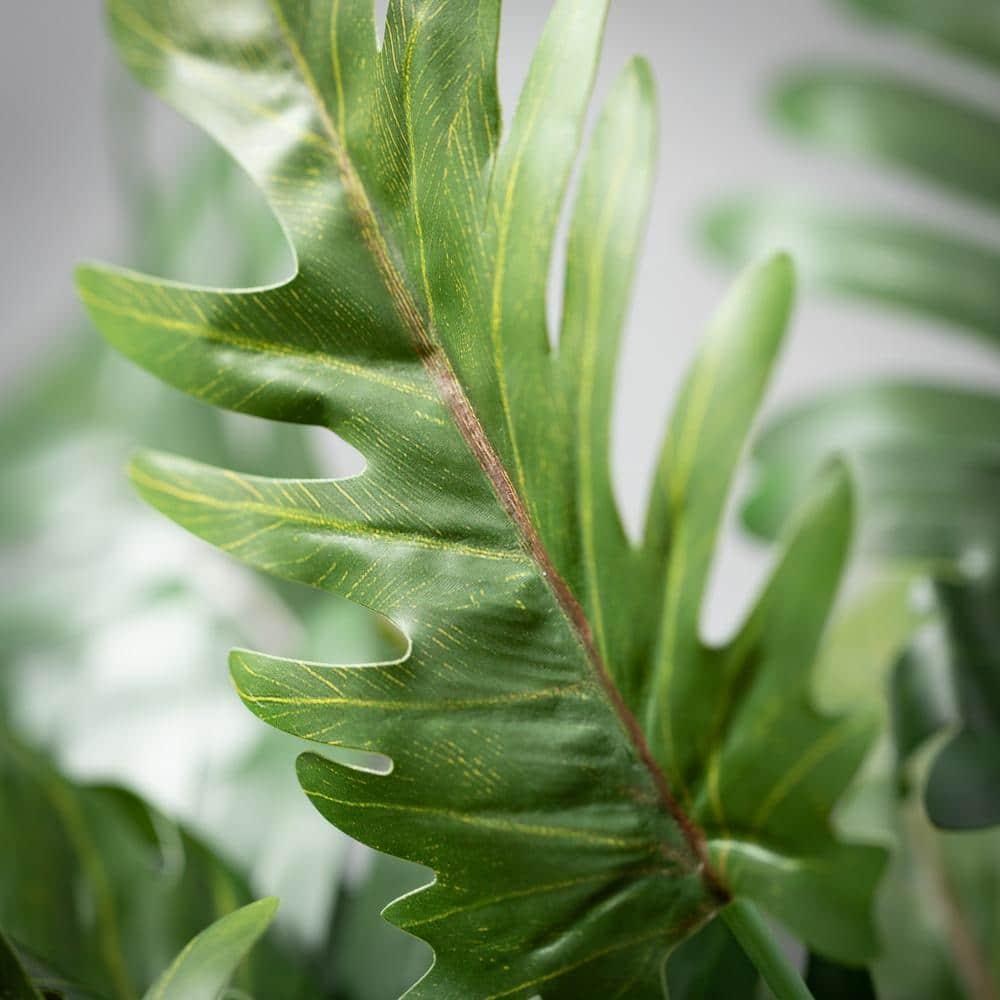 16"H Sullivans No-Fuss Philodendron Leaf Bush, Green