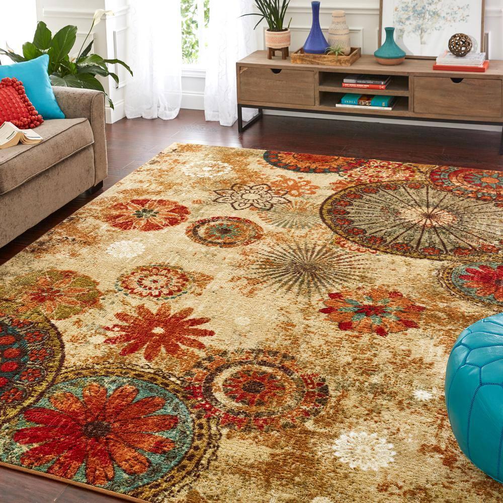 Mohawk Strata Caravan Medallion Rug