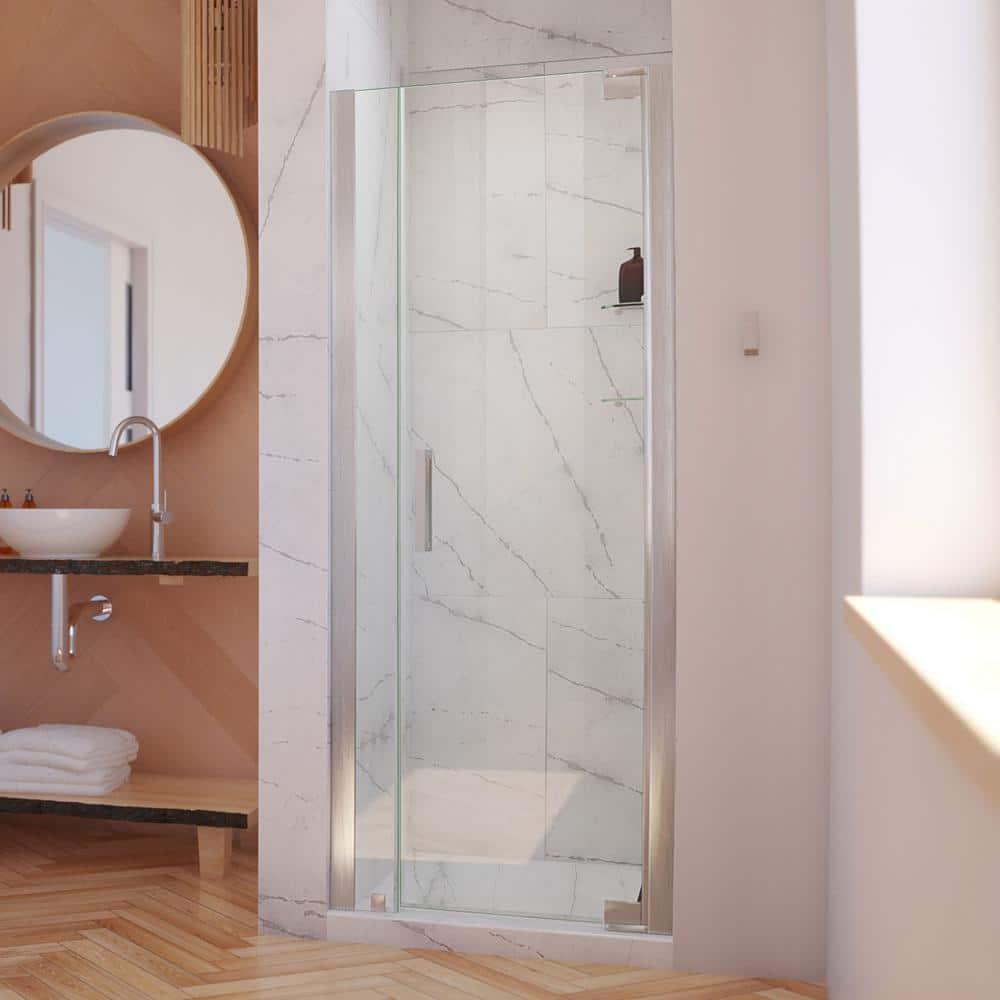 Elegance-LS 34.5" W x 72" H Pivot Frameless Shower Door with ClearMax™ Technology