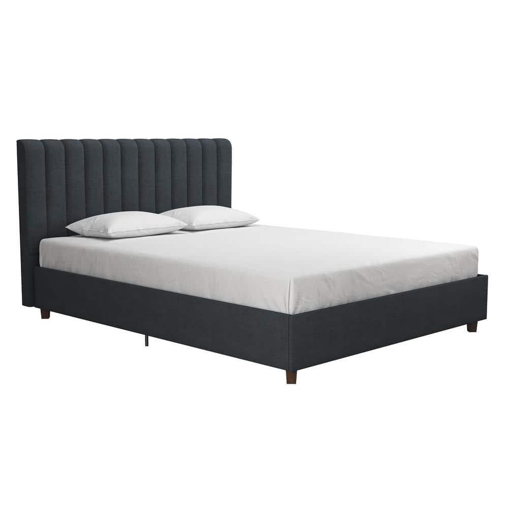 Brittany Tufted Upholstered Platform Bed