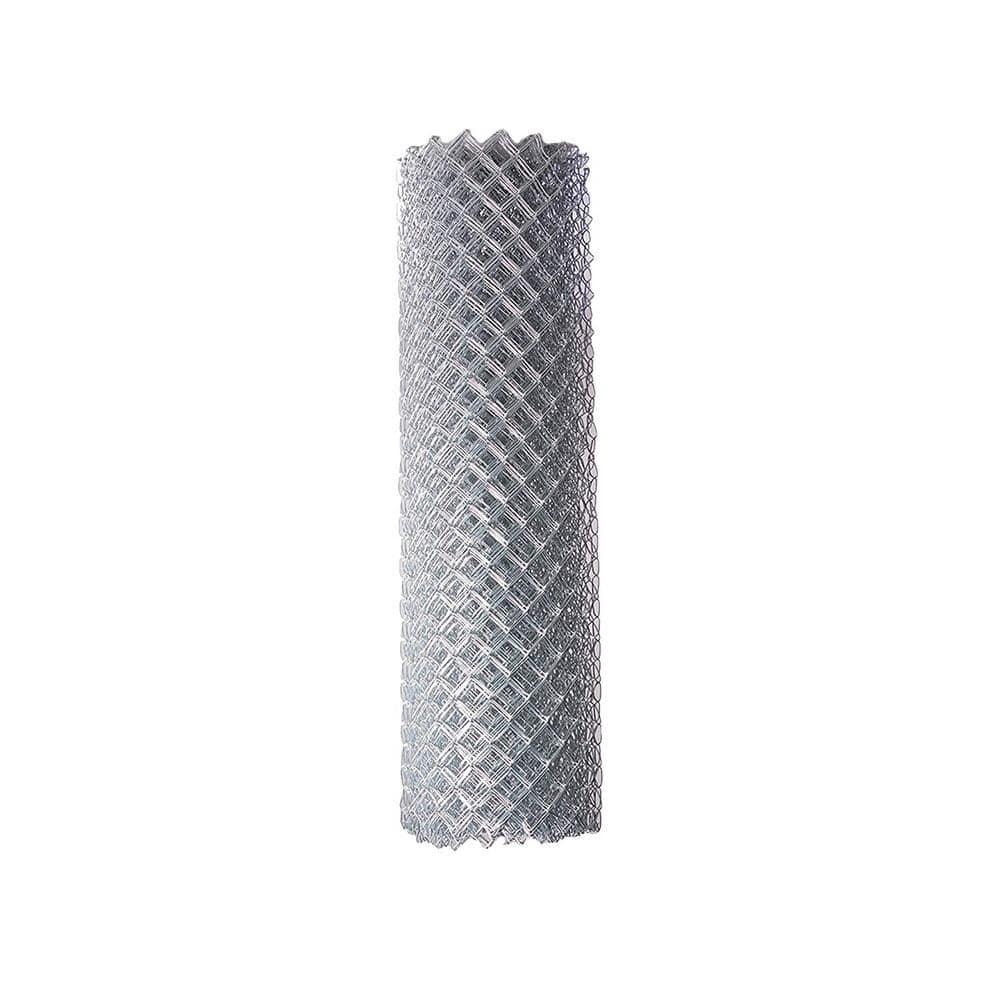 ALEKO Galvanized Steel 50 Feet Chain Link Fence Fabric, 11.5-AW Gauge