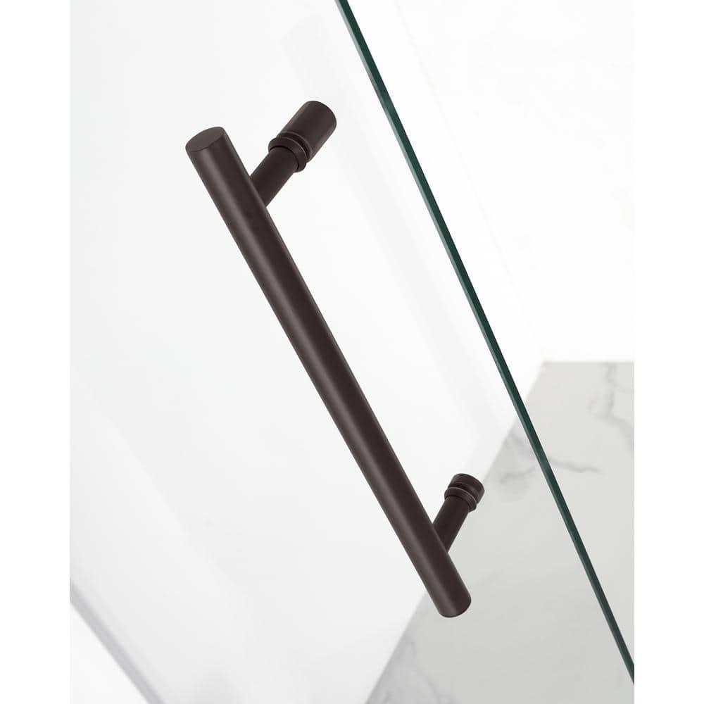 Kinkade 29.75" - 30.25" x 72" Hinged Frameless Shower Door with StarCast by EnduroShield
