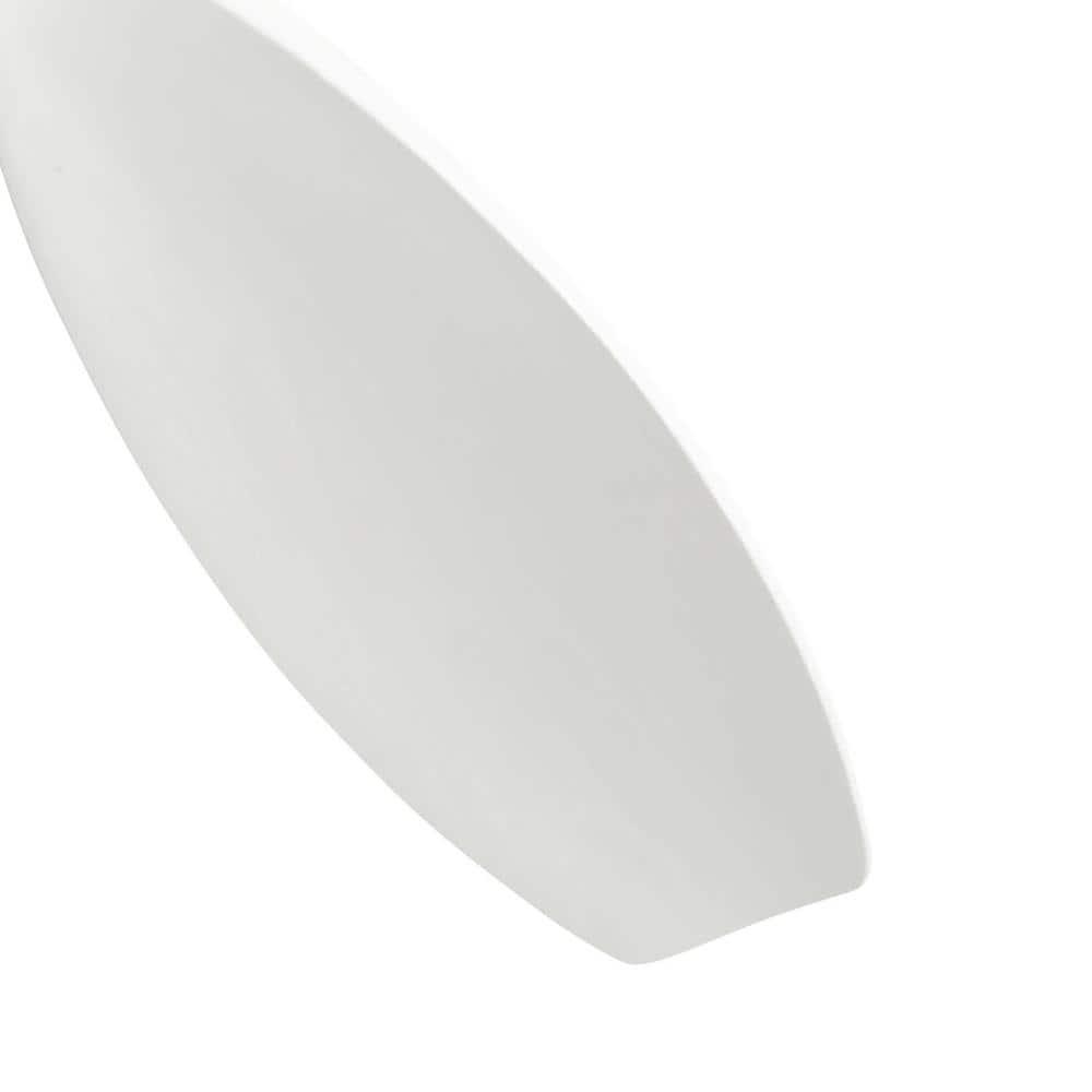 Moserein 52'' Indoor Ceiling Fan with Light and Remote Control,3 Blades,Reverse Airflow,White