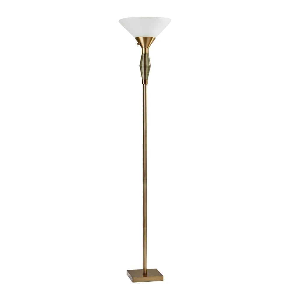 Clyde Torchiere Floor Lamp (71")