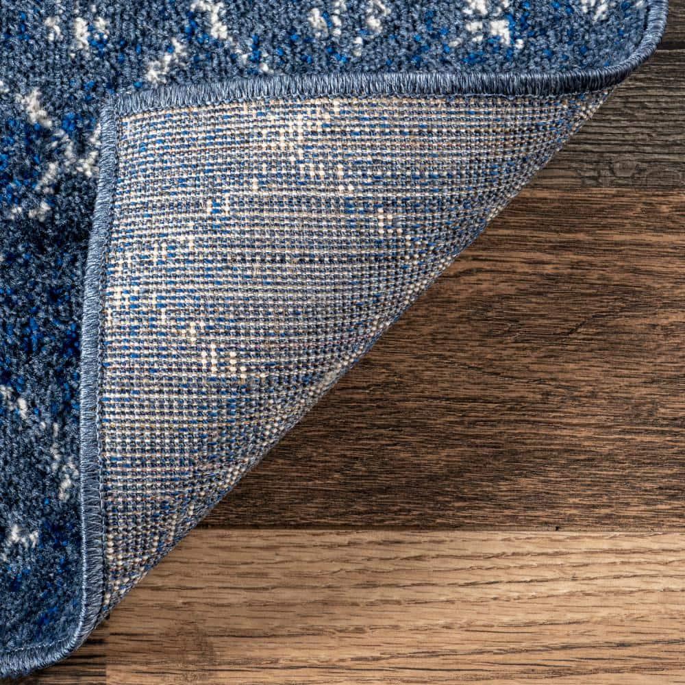 nuLOOM Moroccan Blythe Dark Blue 5' x 7' 5" Transitional Area Rug