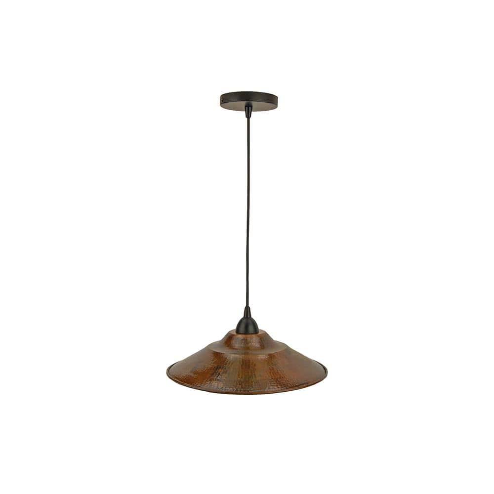 Premier Copper Products L400DB 3 in. Pendant Light Hand Hammered Copper