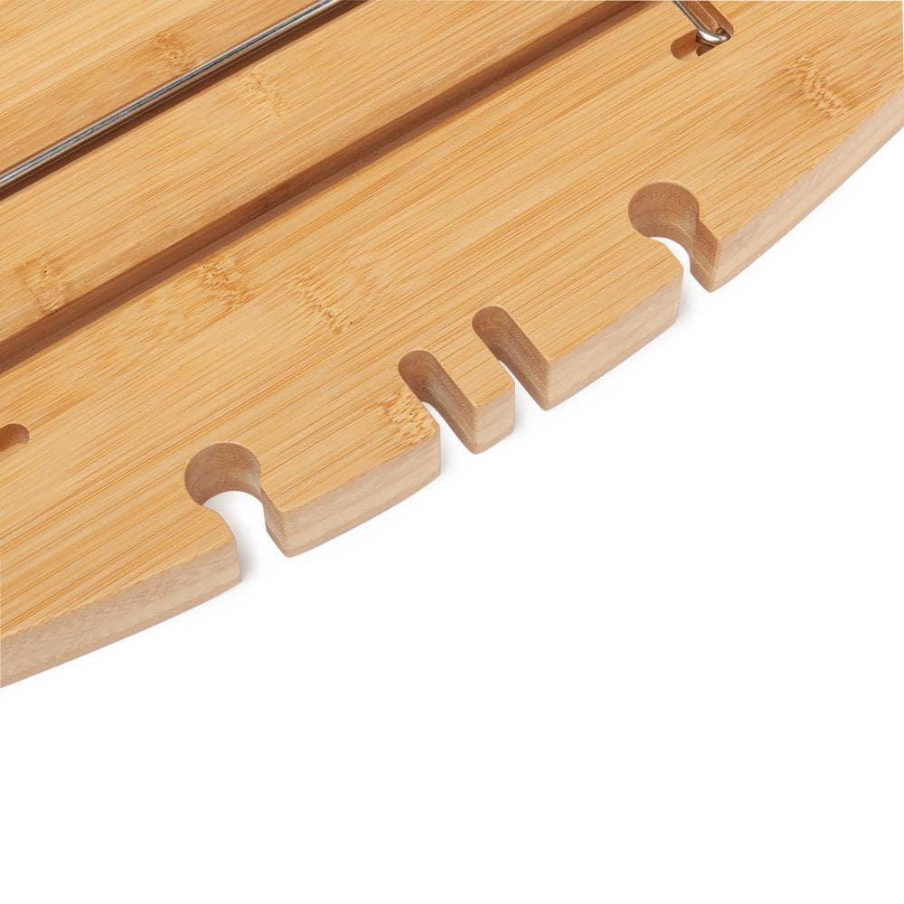 Aquala Freestanding Bamboo Bath Caddy