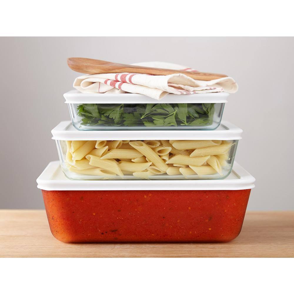Pyrex ® 6-Piece Rectangular Storage Set
