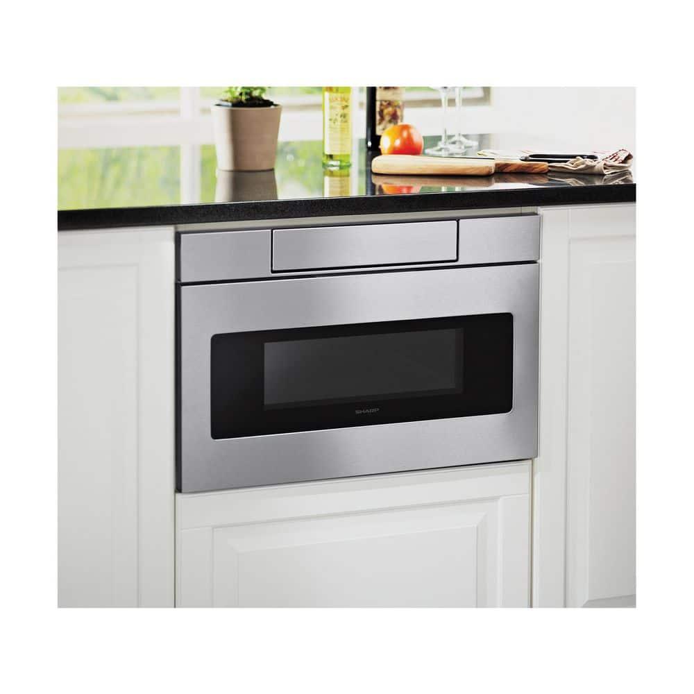 Sharp 23.875-in 1.2-cu ft 950 -Watt Low Profile Microwave Drawer ( Stainless Steel )