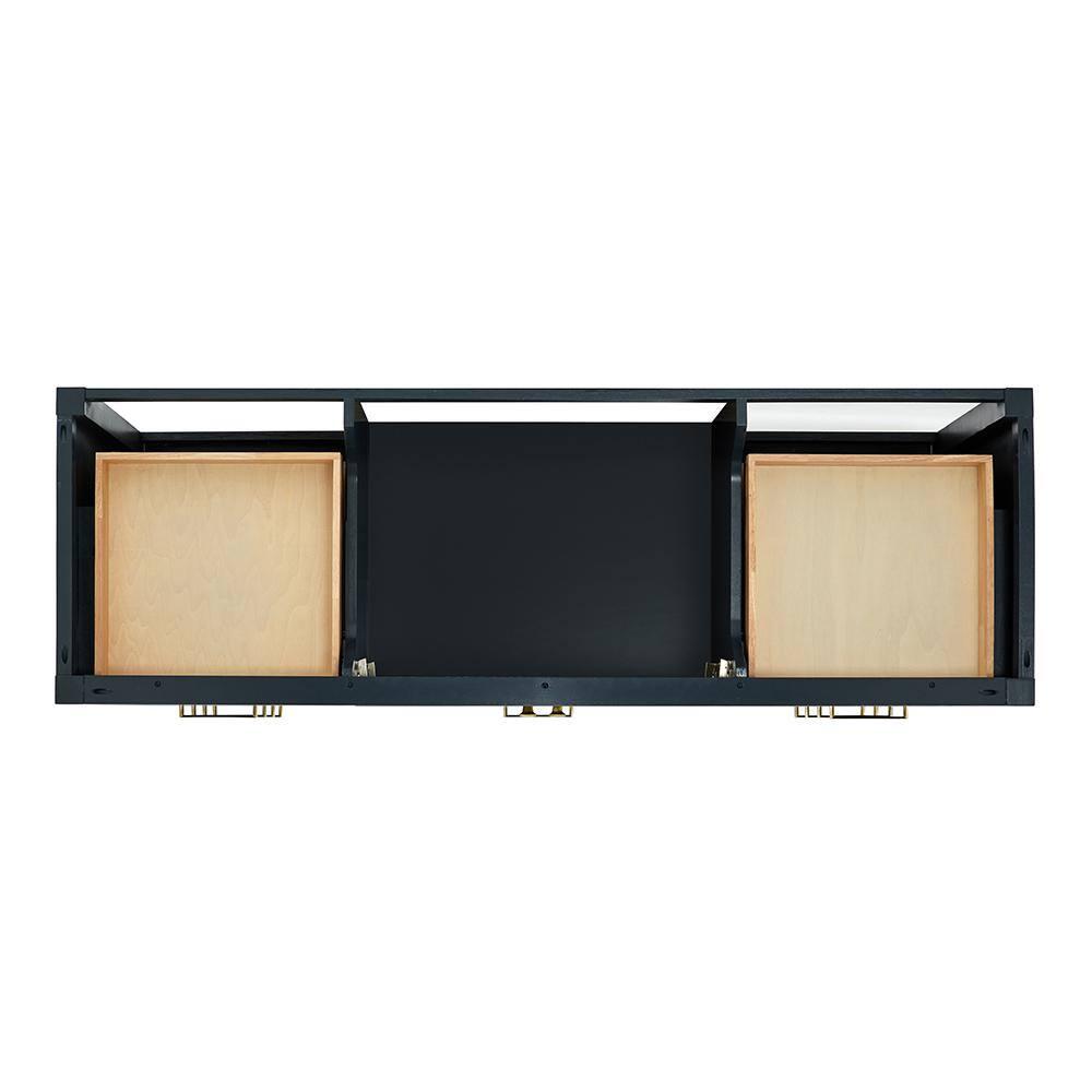 Ariel A067s-Bc Cambridge 66" Single Free Standing Vanity Cabinet Only - Blue