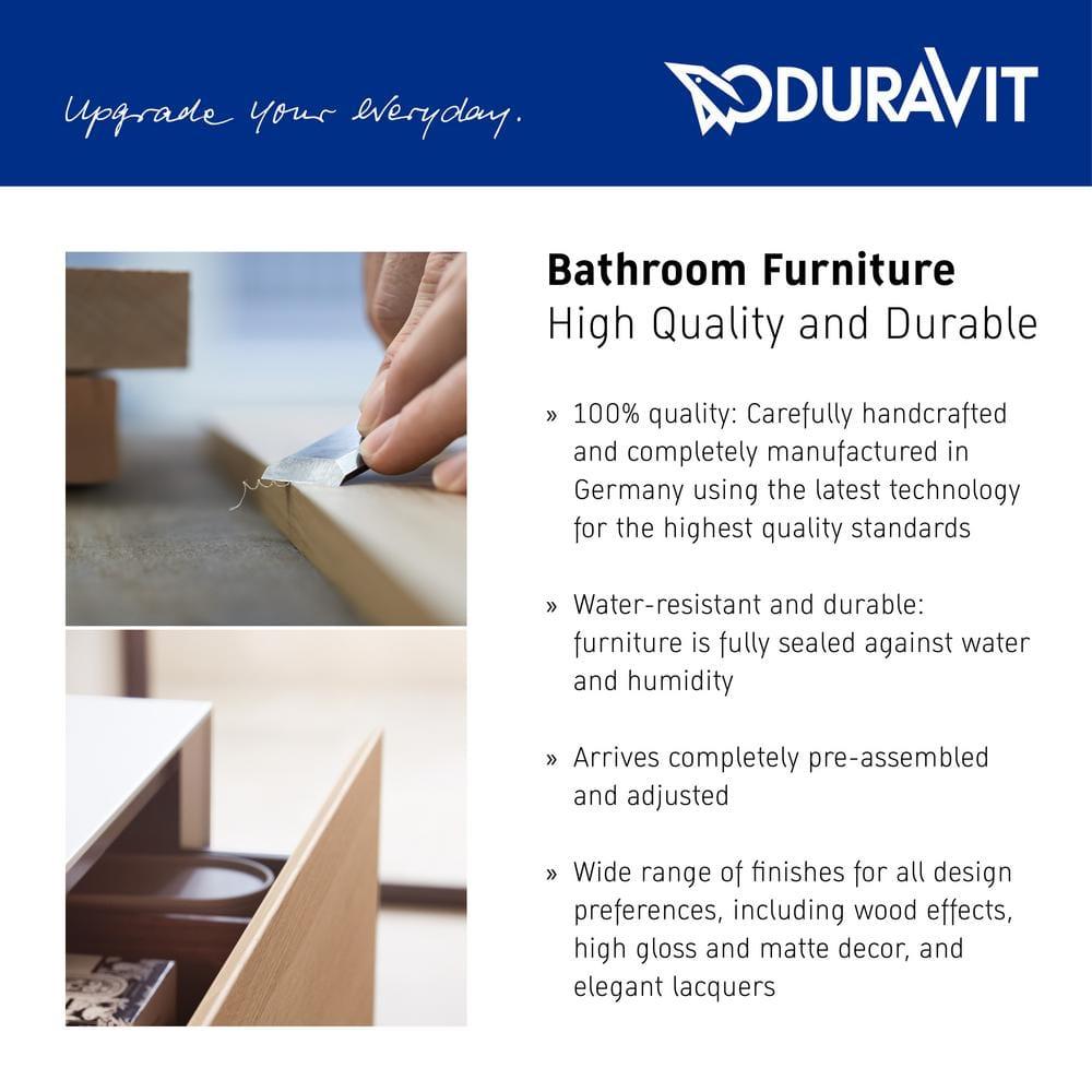 Duravit 40.13'' Wall Mounted Single Bathroom Vanity Base Only