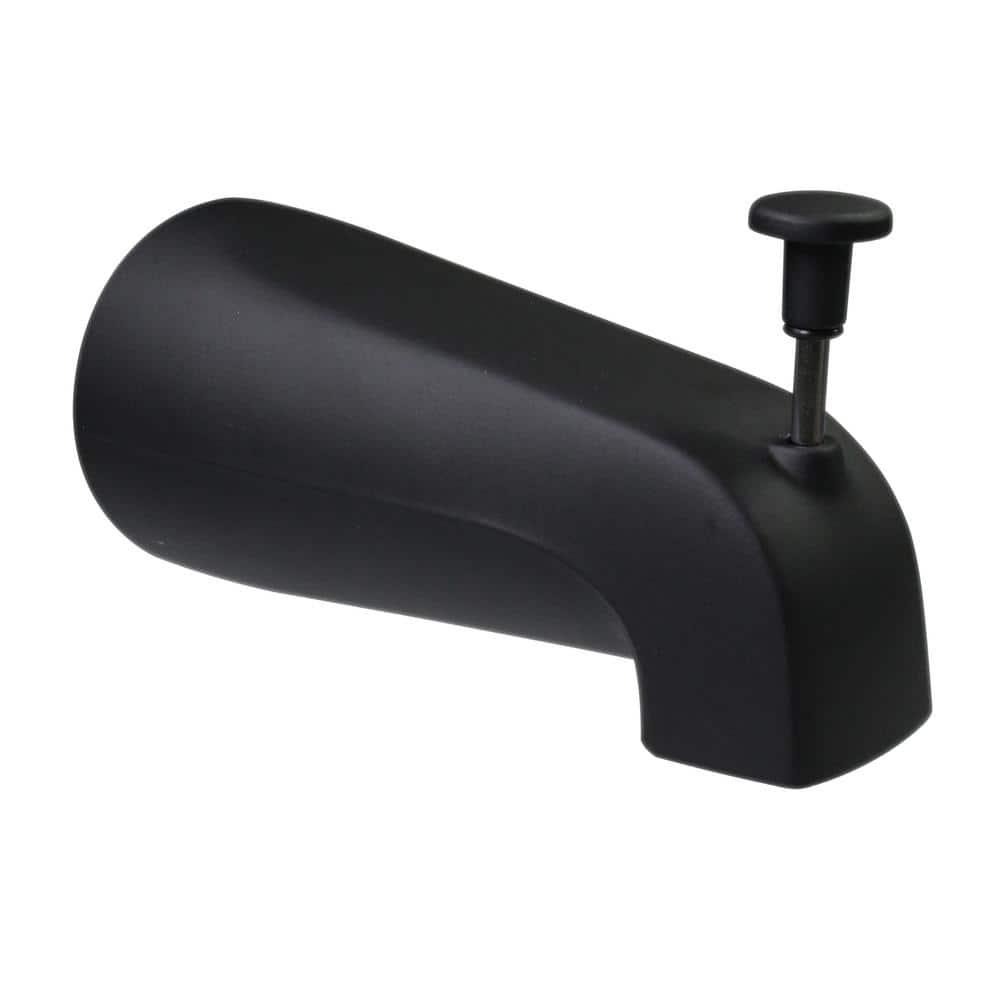 5-1/4" Reach Wall Mount Tub Spout with Front Diverter