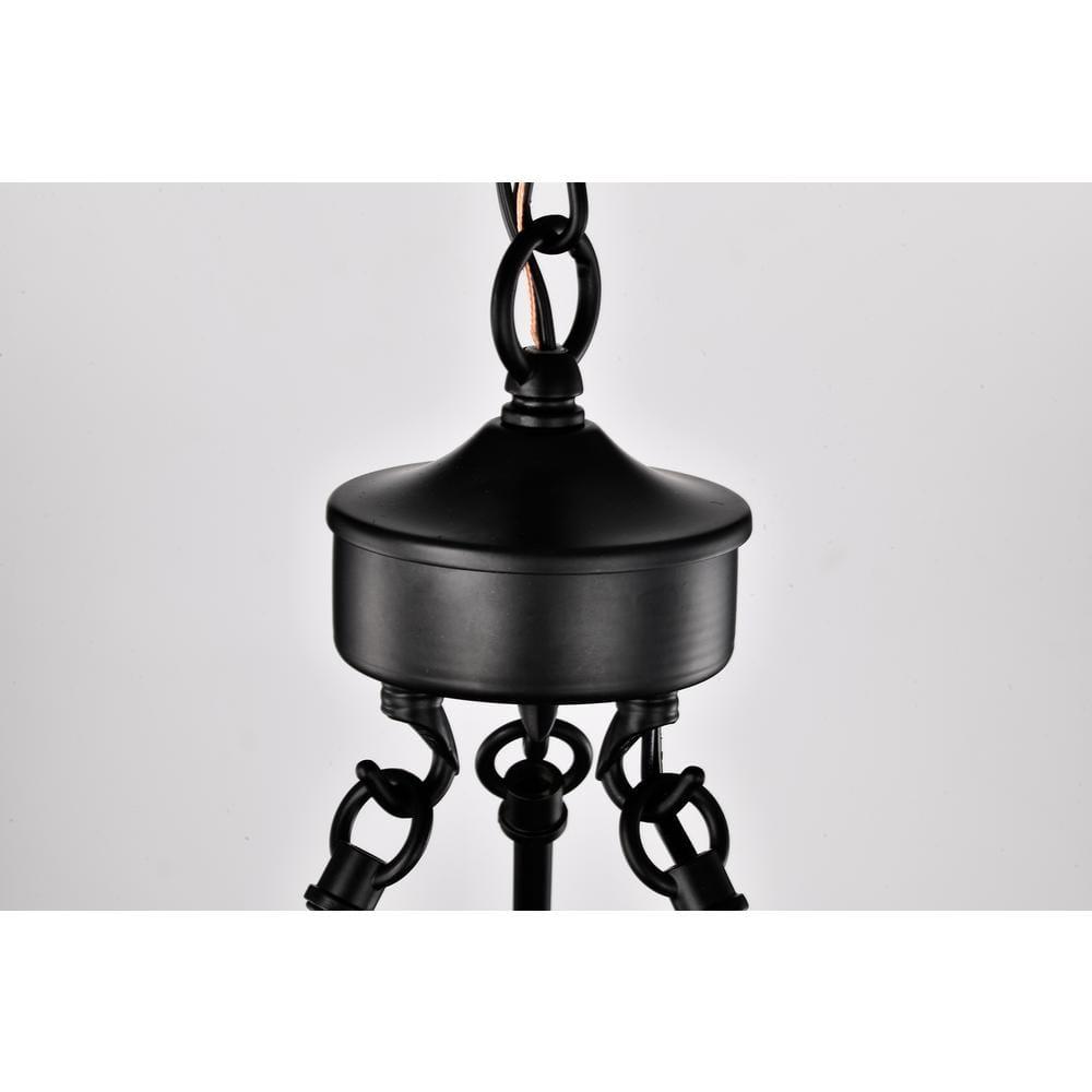Three Posts™ Dahlia 6 - Light Dimmable Wagon Wheel Chandelier