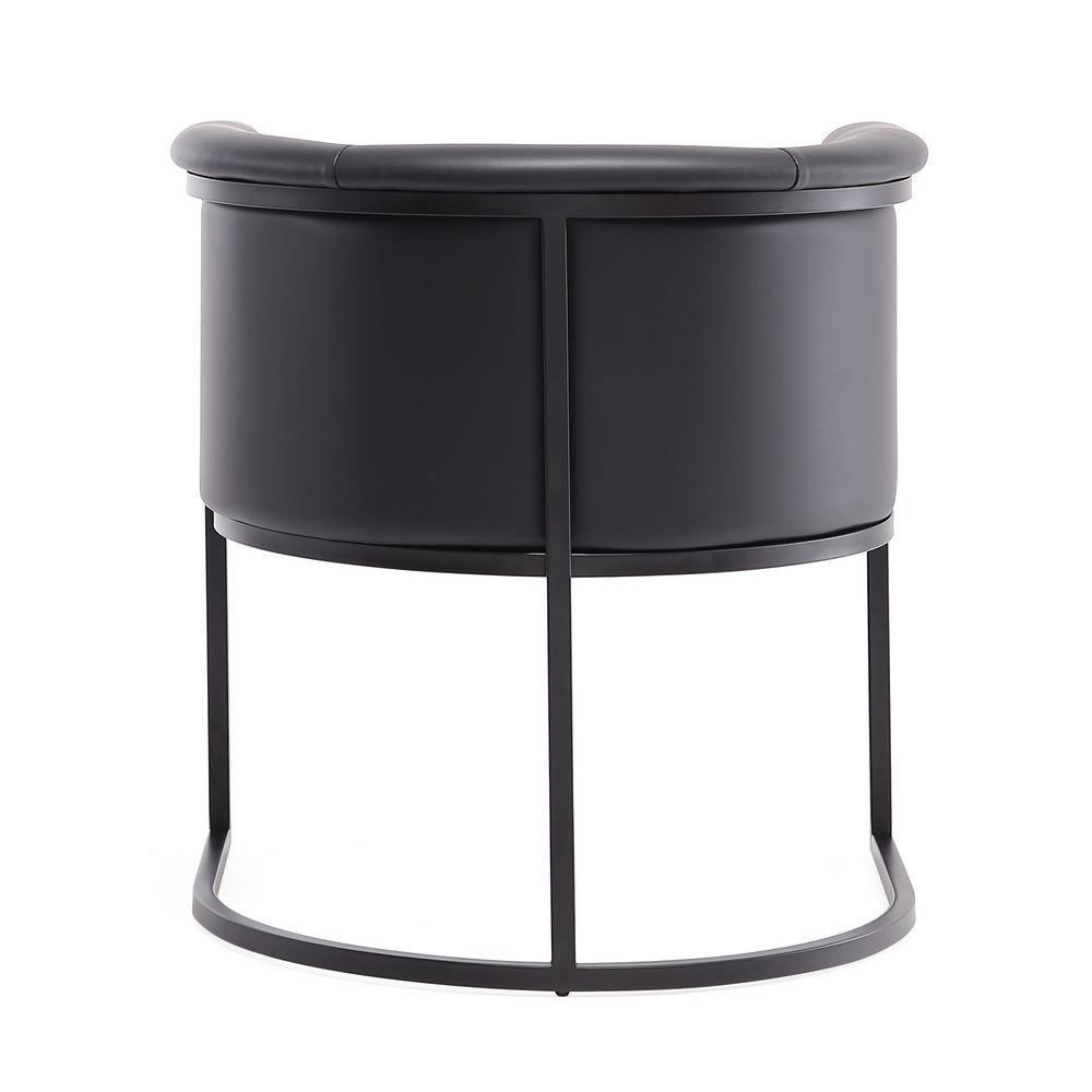Ceets Bali Saddle And Black Faux Leather Dining Chair (Set Of 2) (Set of 2)
