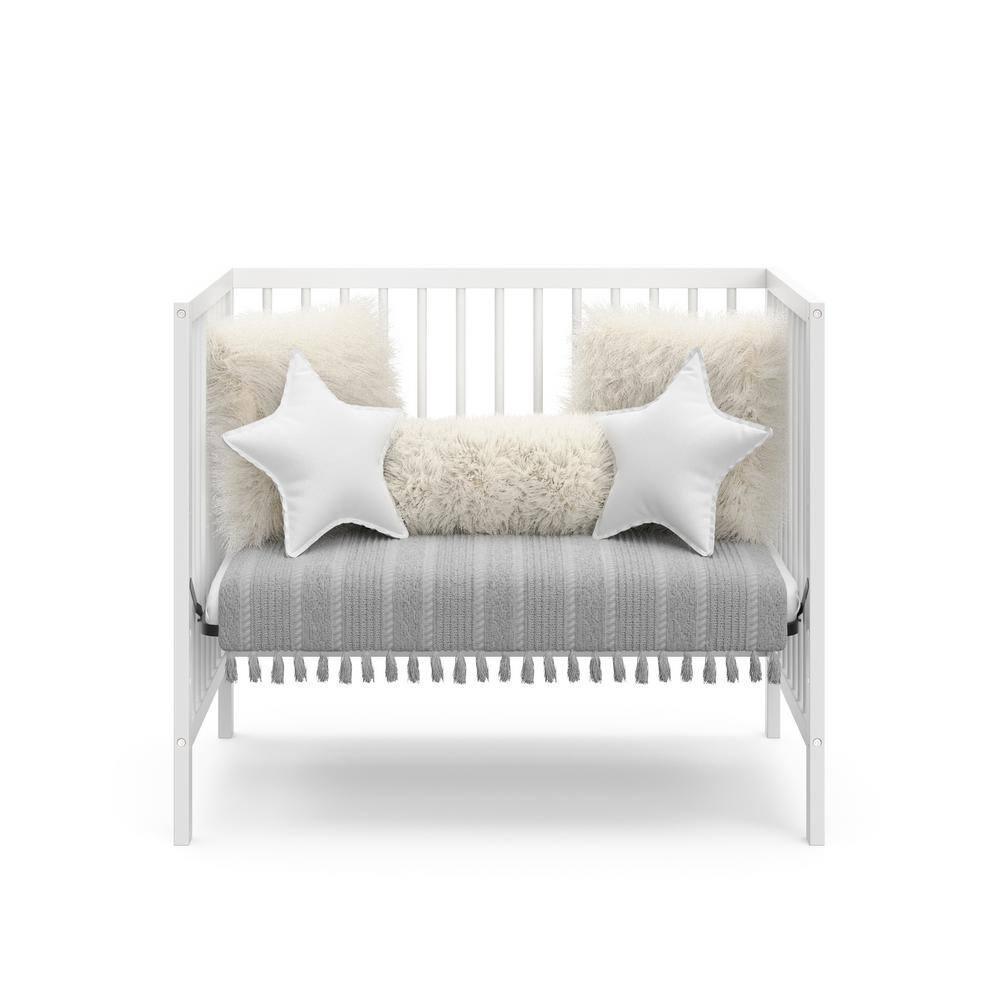 Teddi 4-in-1 Mini Convertible Crib with Mattress