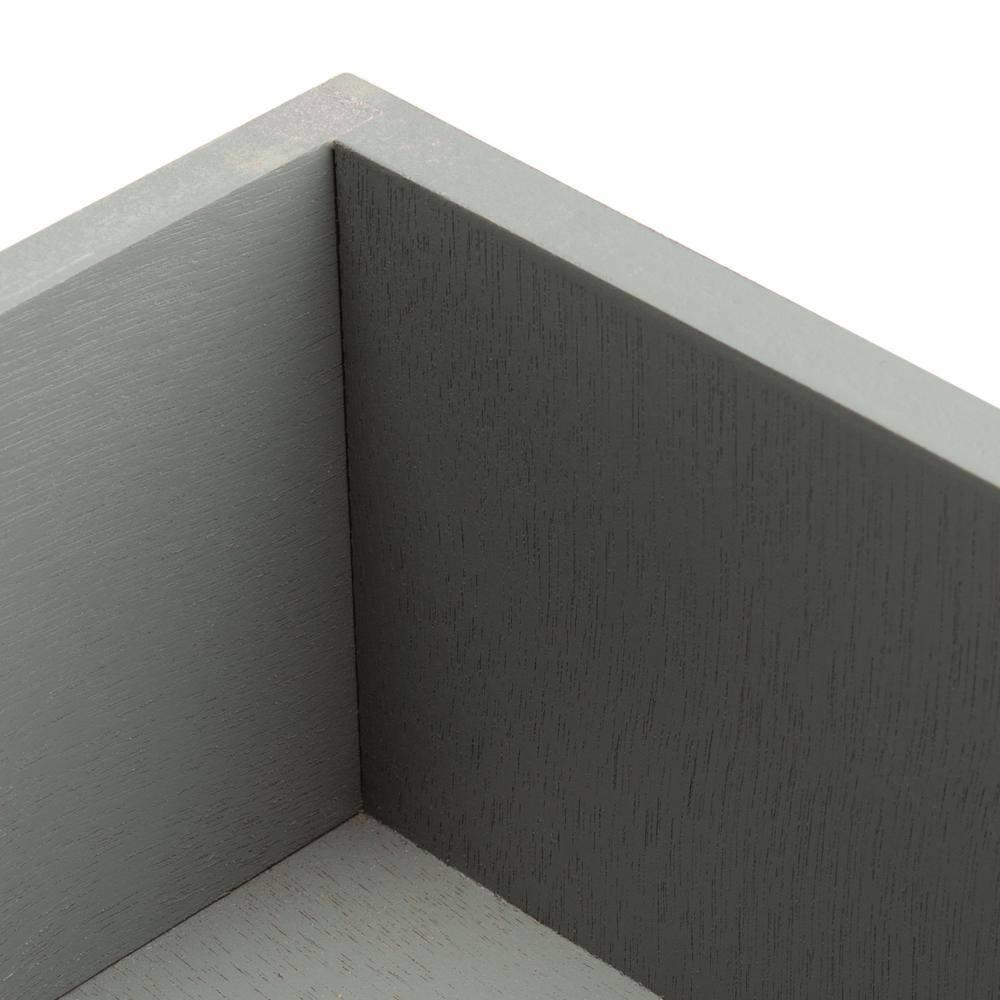 Ryder 1 Drawer Accent Table - Distressed Grey - Safavieh