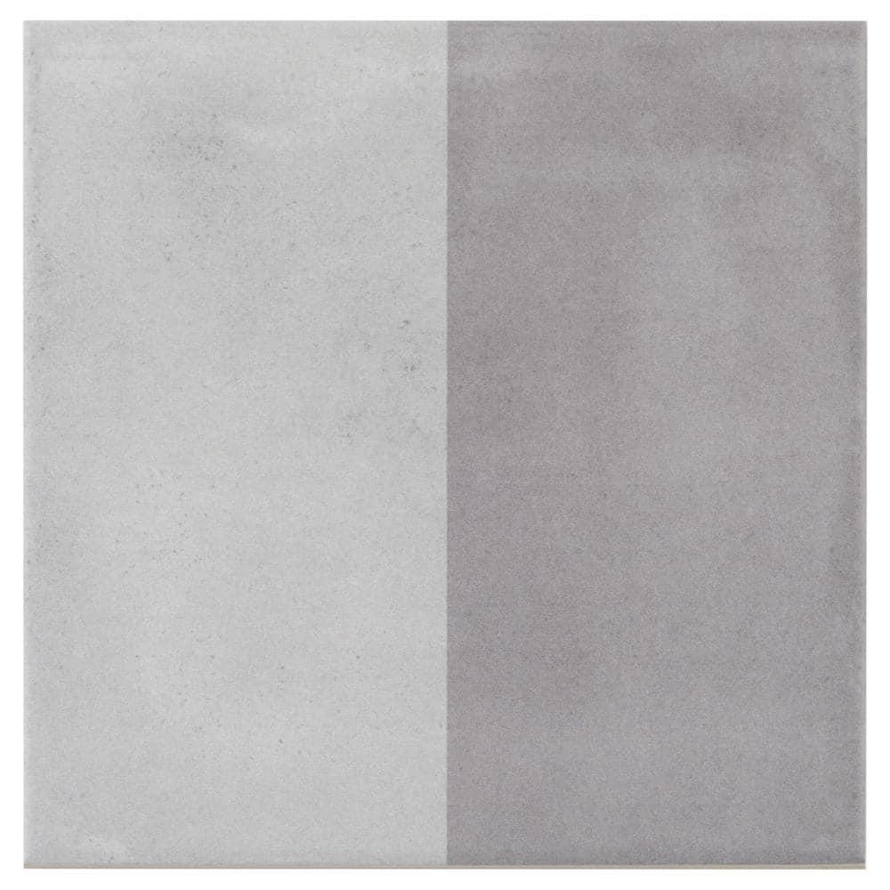 Quincy 7.87'' W x 7.87'' L Porcelain Encaustic Floor and Wall Tile