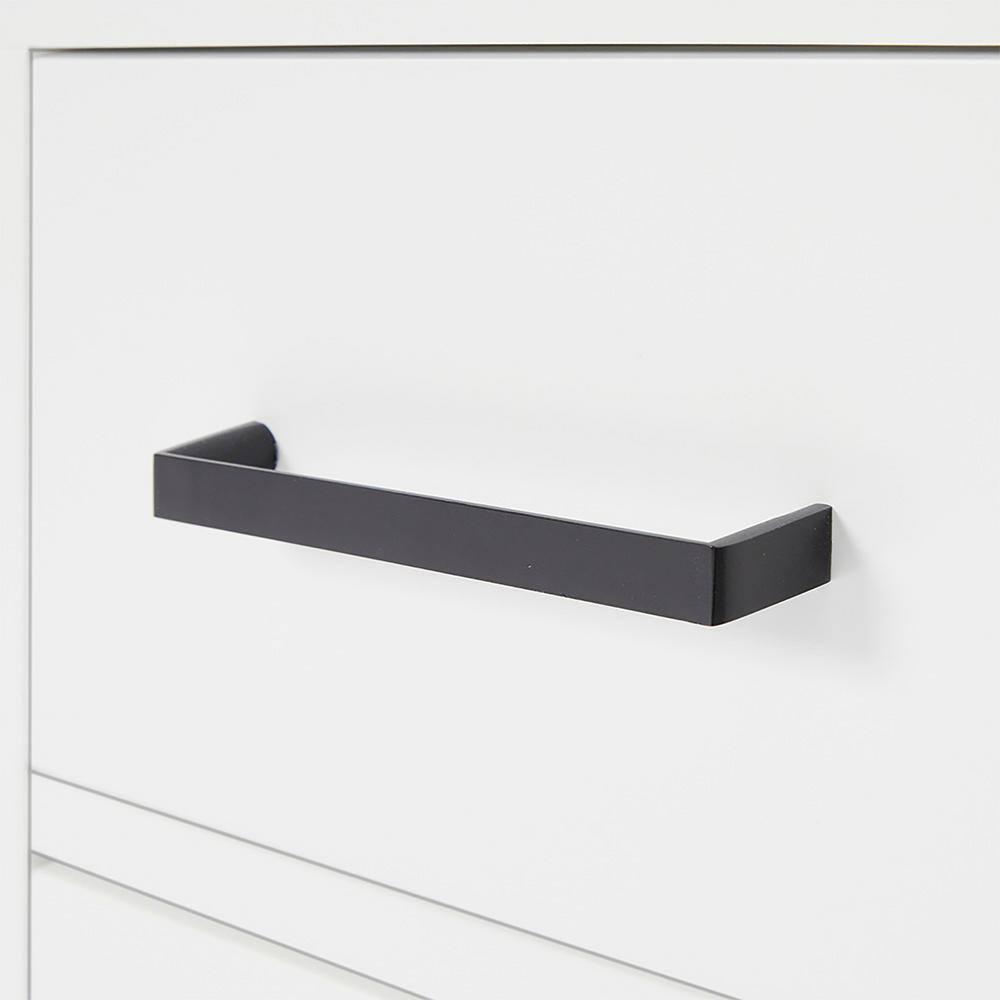 Hokku Designs Thornaby 42'' Solid Wood Single Bathroom Vanity with 1.5'' Carrara Quartz Top, Left Offset Oval Sink