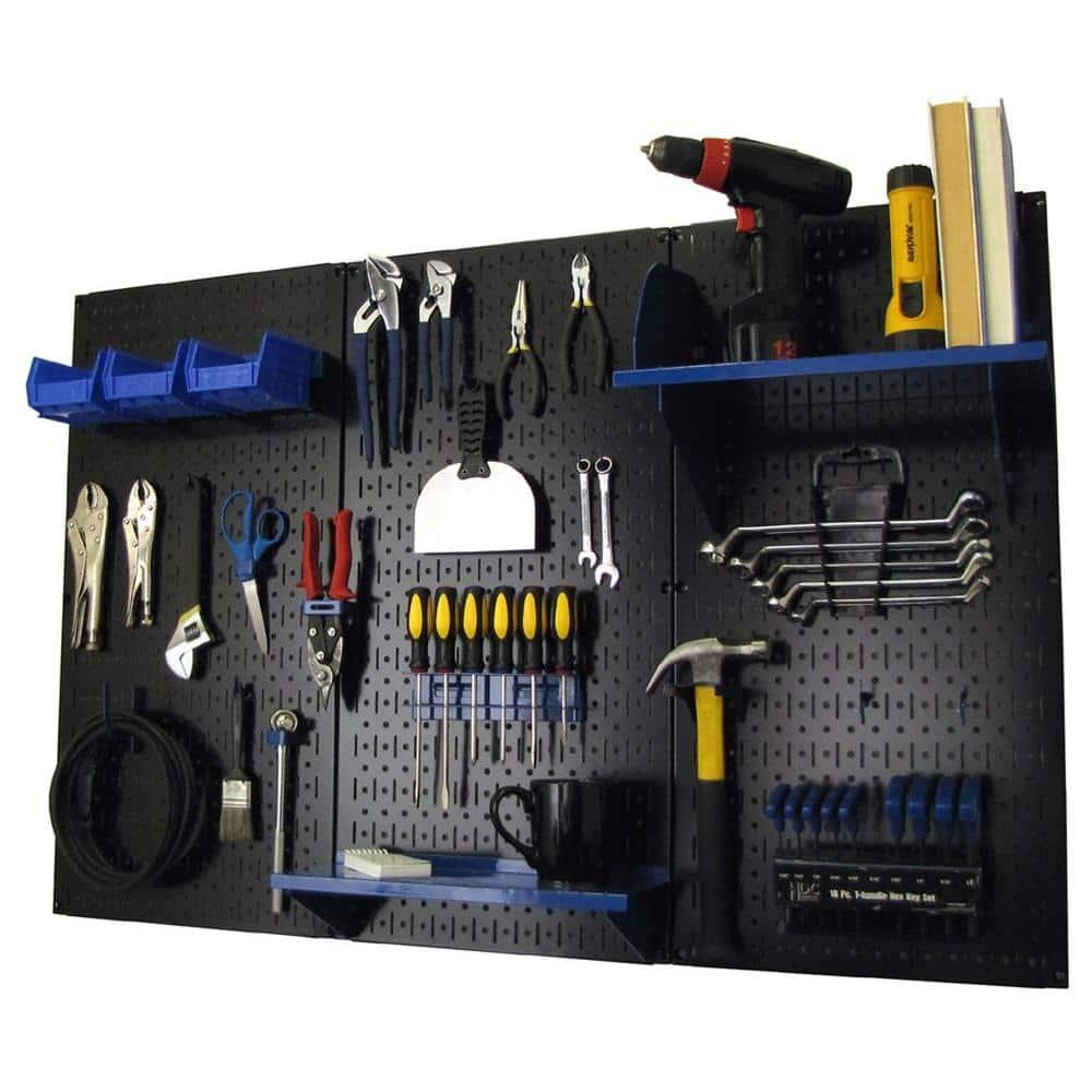 Pegboard Standard Tool Storage 32" H x 48" W Kit